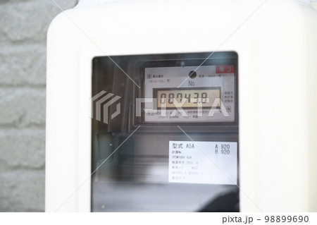 電力メーター(電気料金高騰イメージ) 電力メーター(電気料金高騰イメージ) 98899690