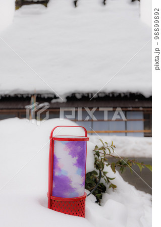 美山 かやぶきの里 雪景色 美山 かやぶきの里 雪景色 98899892