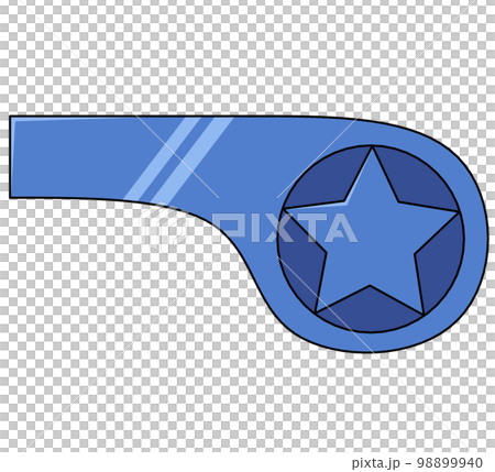 Illustration next to the whistle 98899940