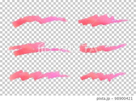 Hand drawn style line set 98900421