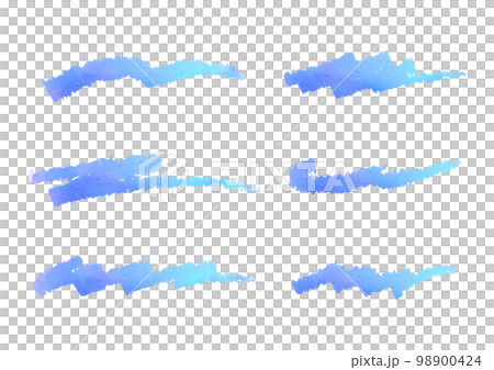 Hand drawn style line set Hand drawn style line set 98900424