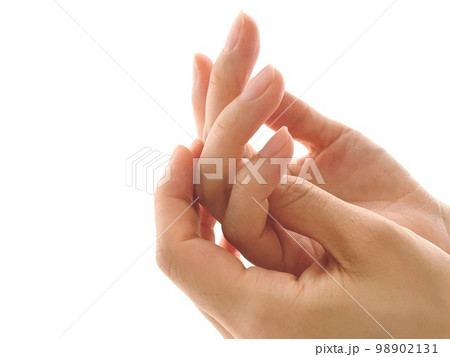 女性の手のポーズ 女性の手のポーズ 98902131