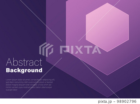 Abstract geometry gradient background, purple gradient color vector background illustration template for website, banner, poster, backdrop Abstract geometry gradient background, purple gradient color vector background illustration template for website, banner, poster, backdrop 98902796