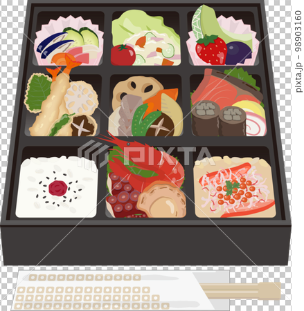 Catered Bento Crab Rice with Chopsticks Catered Bento Crab Rice with Chopsticks 98903160