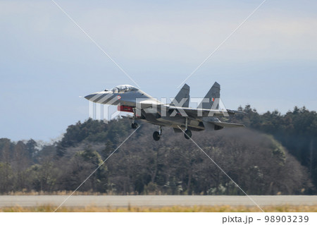 インド空軍スホーイSu-30MKI着陸 インド空軍スホーイSu-30MKI着陸 98903239