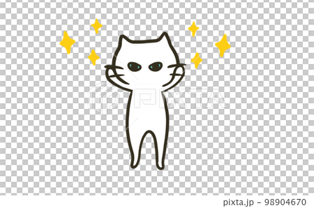 斜眼貓的插圖 98904670