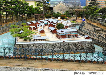 【長崎県】長崎出島のミニ出島 98904967