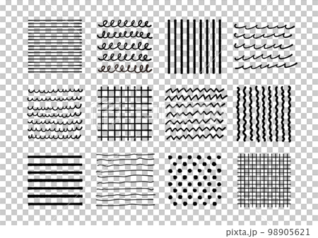 Background material set like scribbled with a pen 98905621