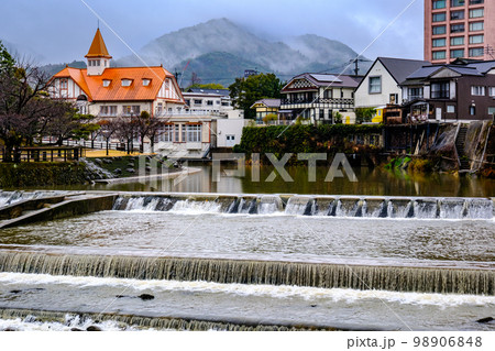 嬉野　塩田川　シーボルトの湯　【佐賀県嬉野市】 98906848