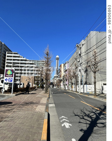 再開発する船堀駅周辺はスーパーがいっぱい 98906863