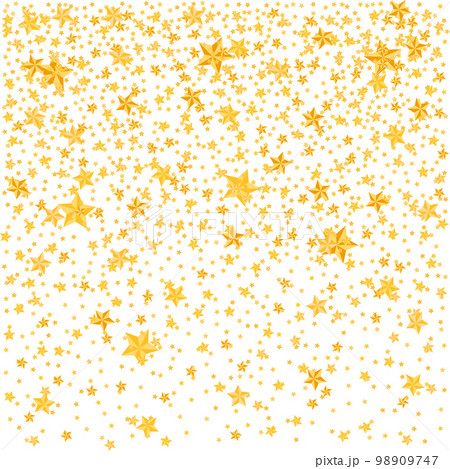 Gold stars confetti, decoration for celebration 98909747