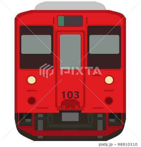 ドット絵風の筑肥線103系 ドット絵風の筑肥線103系 98910310