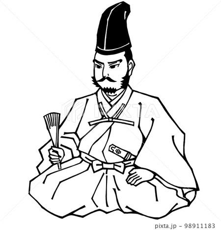 戦国武将・最上義光(モノクロ) 戦国武将・最上義光(モノクロ) 98911183