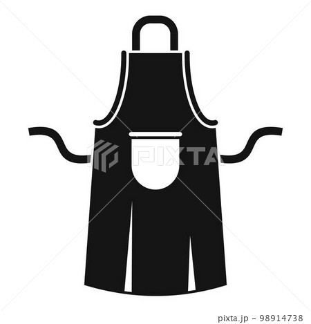 Worker apron icon. Simple illustration of worker apron vector icon for web design isolated on white background 98914738
