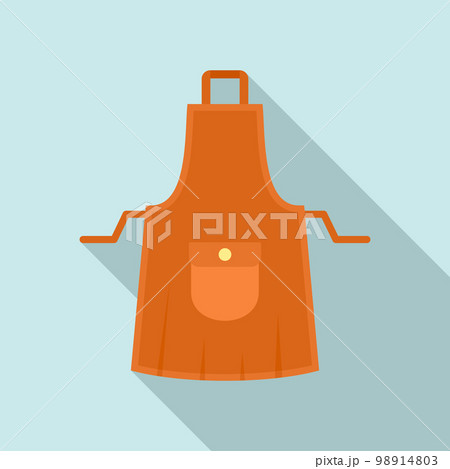 Housewife apron icon. Flat illustration of housewife apron vector icon for web design Housewife apron icon. Flat illustration of housewife apron vector icon for web design 98914803