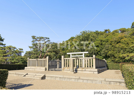 大阪府堺市　反正天皇陵古墳（田出井山古墳） 98915213