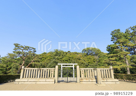 大阪府堺市　反正天皇陵古墳（田出井山古墳） 98915229