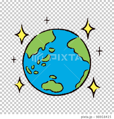 Environment_Earth_Glitter 98918415