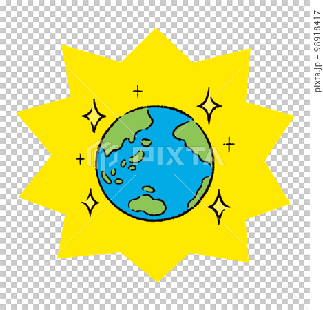 Environment_Earth_Glitter_Bakudan Yellow 98918417