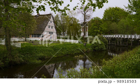 Beautiful Park in the city of Stade Germany 98918503