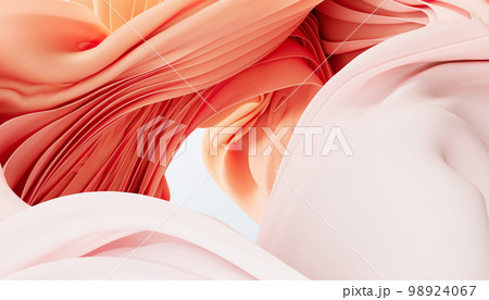 波 曲線 現代 98924067