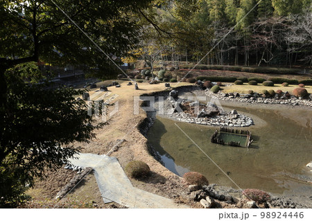 山口常栄寺雪舟庭の新春の風景 山口常栄寺雪舟庭の新春の風景 98924446