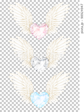 心寶石翅膀翅膀愛 心寶石翅膀翅膀愛 98924947