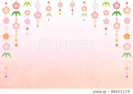 ひな祭りの吊るし飾り さげもん 98925129