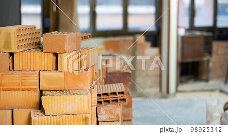 Bricks and materials for renovation in house Bricks and materials for renovation in house 98925342