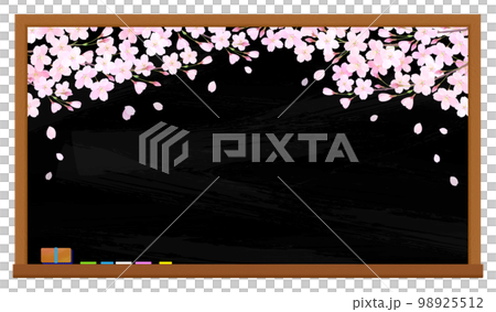 黑板上的櫻花 Sakura Entrance Entrance Graduation 畢業 98925512