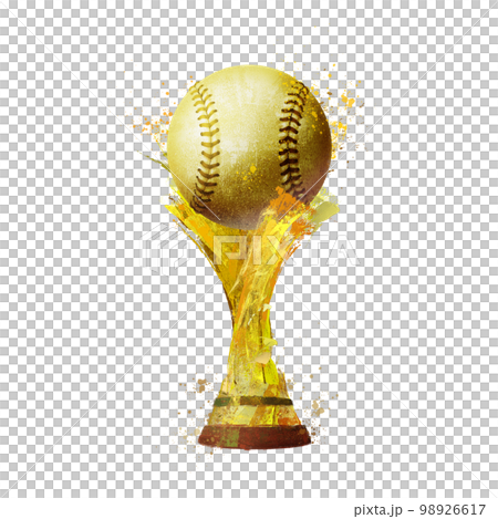 gold baseball trophy gold baseball trophy 98926617
