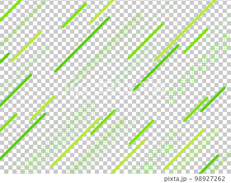 Background image transparent pop diagonal line dot cute green 98927262