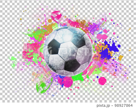 足球手繪插畫 足球手繪插畫 98927864