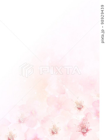 桜の淡い春色の背景 桜の淡い春色の背景 98929439