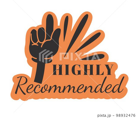 Highly recommended, best choice product banner Highly recommended, best choice product banner 98932476