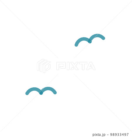 カモメのイラスト カモメのイラスト 98933497