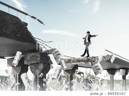 Concept of hidden risks and dangers. 98936167