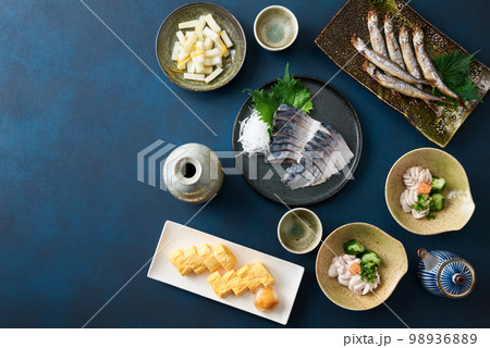 日本酒の合う、色々な料理 98936889
