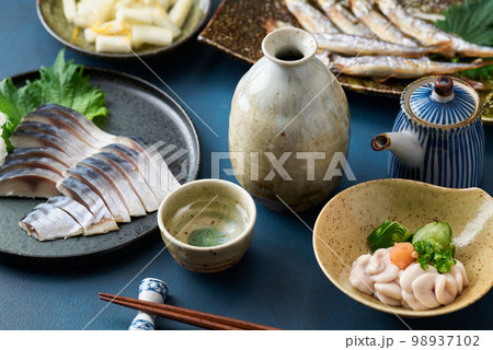 日本酒に合う、色々な料理 日本酒に合う、色々な料理 98937102