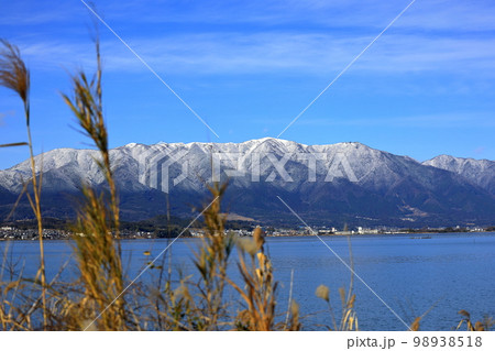 琵琶湖岸の冬景色 琵琶湖岸の冬景色 98938518