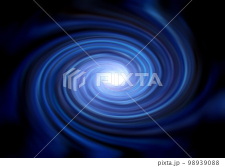 宇宙空間のワープをイメージした背景素材(ワームホール ・ブラックホールのイメージ) 宇宙空間のワープをイメージした背景素材(ワームホール ・ブラックホールのイメージ) 98939088