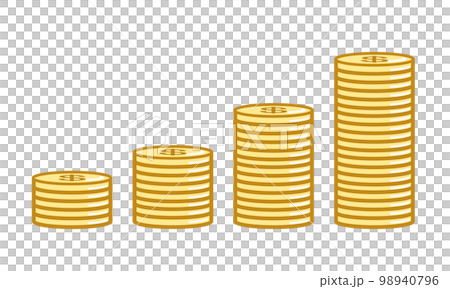 外幣（美元）的積累形象 98940796