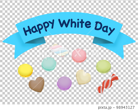 白色情人節快樂 & 糖果 白色情人節快樂 & 糖果 98943127