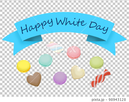 白色情人節快樂 & 糖果 98943128