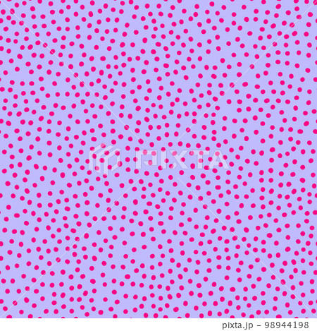 Seamless neon polka dots pattern. Points ornament Seamless neon polka dots pattern. Points ornament 98944198