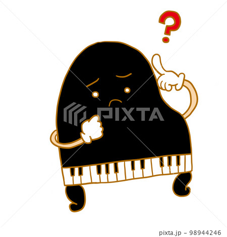 分からなくて困っているピアノ 分からなくて困っているピアノ 98944246