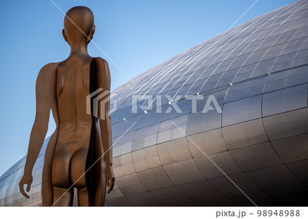 Dongdaemun Design Plaza landmark in Seoul, South Korea by Zaha Hadid Dongdaemun Design Plaza landmark in Seoul, South Korea by Zaha Hadid 98948988