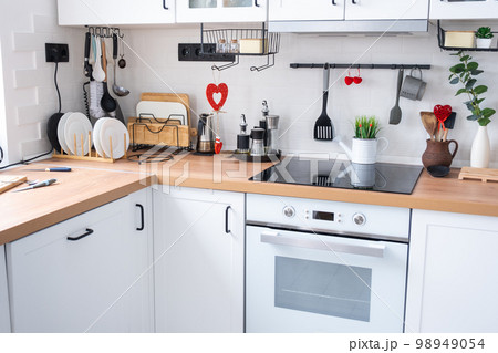 Kitchen decor, interior design and house - Stock Illustration  [104874100] - PIXTA