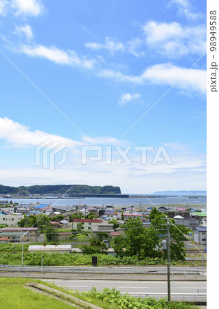 北海道　東部　初夏の厚岸町 98949588