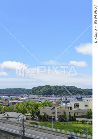 北海道　東部　初夏の厚岸町 98949607